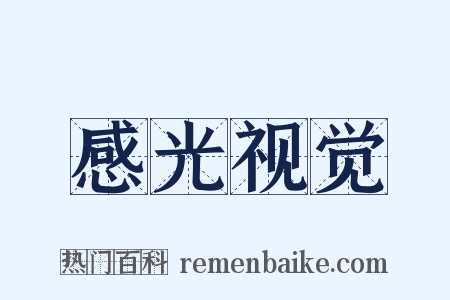 感光视觉是什么意思的图片